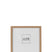 J-Line fotolijst Basic - hout - naturel - medium - 2 stuks
