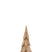 J-Line decoratie kerstboom Stukken - hout - naturel - small