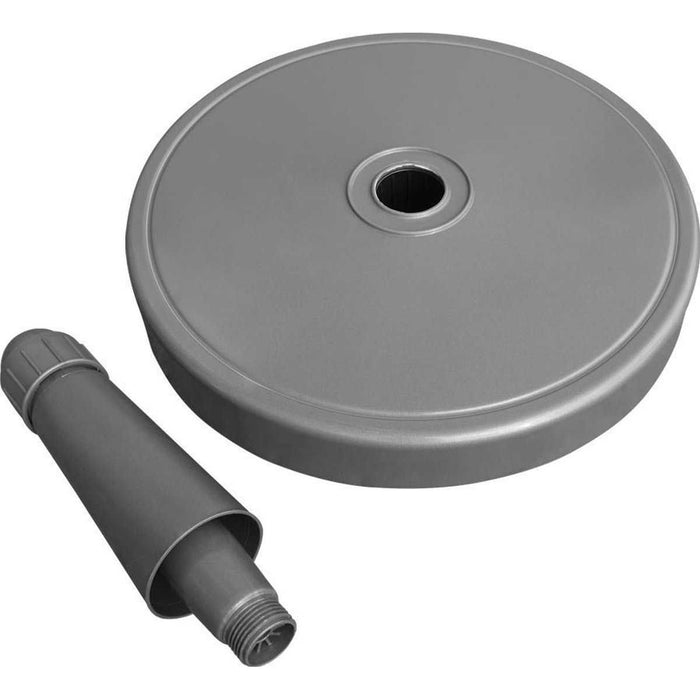 Helcosol vulbare parasolvoet rond antraciet - 70 kg.