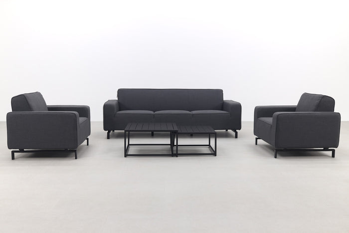 Boavista|Royalty stoel-bank loungeset - Sooty - 5-delig