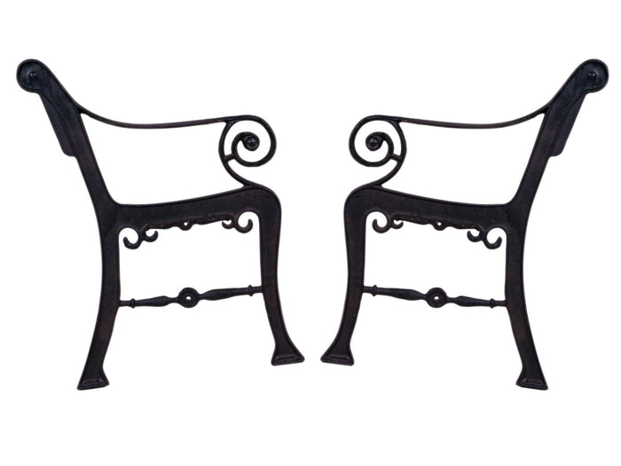 Gietijzeren tuinbank onderstel Prinsengracht