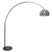 Steinhauer - vloerlamp - Sparkled Light - zwart - kunststof metaal - booglamp - E27 - 9878ZW
