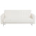 Beliani - ABERDEEN - Slaapbank 3-zits - Wit - Kunstleer