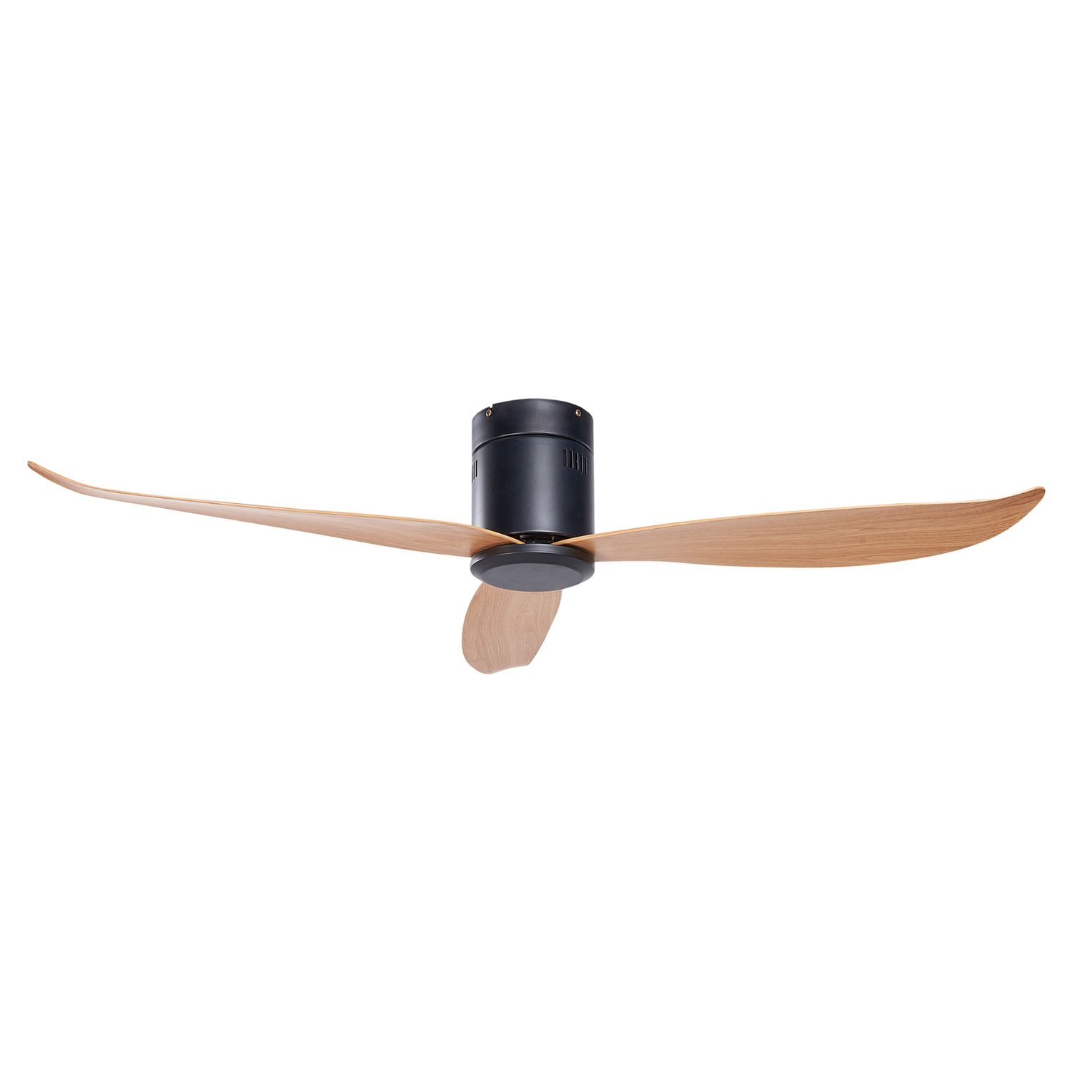 Beliani - MALAD - Plafondventilator - Zwart - IJzer