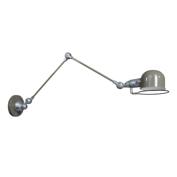 Mexlite - wandlamp - Davin - groen - aluminium metaal - bedlampje -