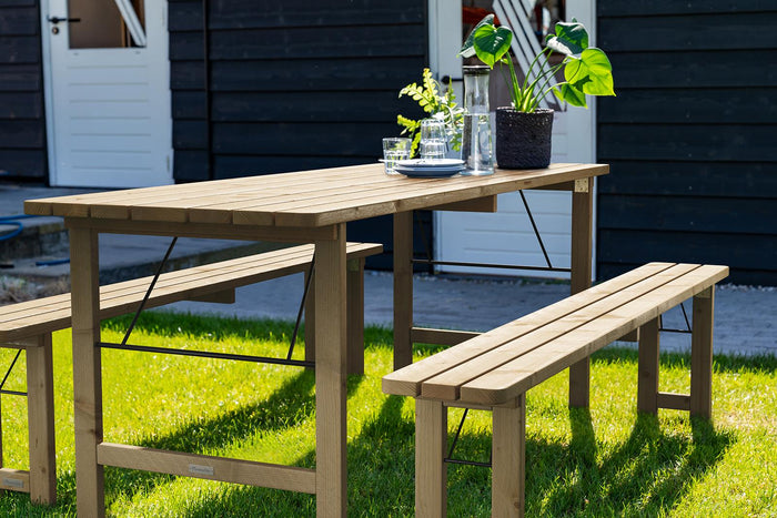 Vilnius inklapbare picknicktafel