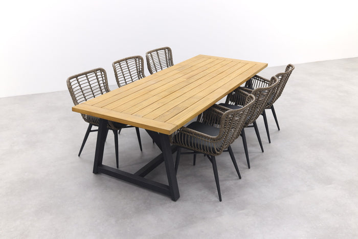 Vdgarde Jasmine natural |Noah tuinset - 7-delig