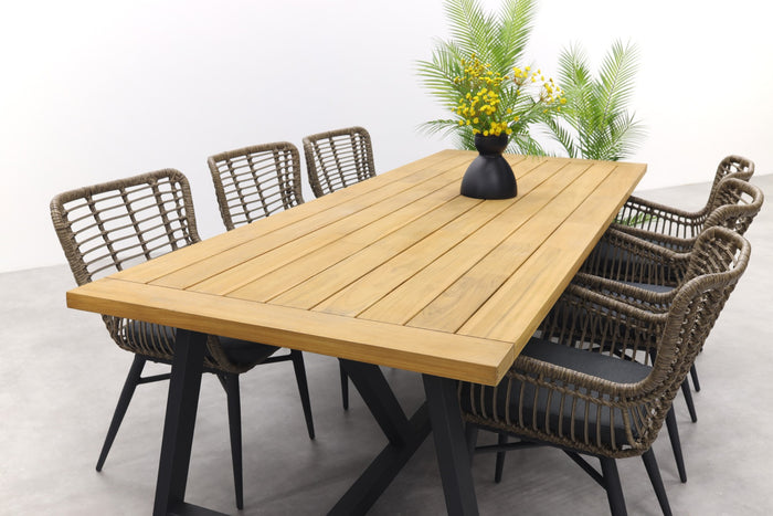 Vdgarde Jasmine natural |Noah tuinset - 7-delig