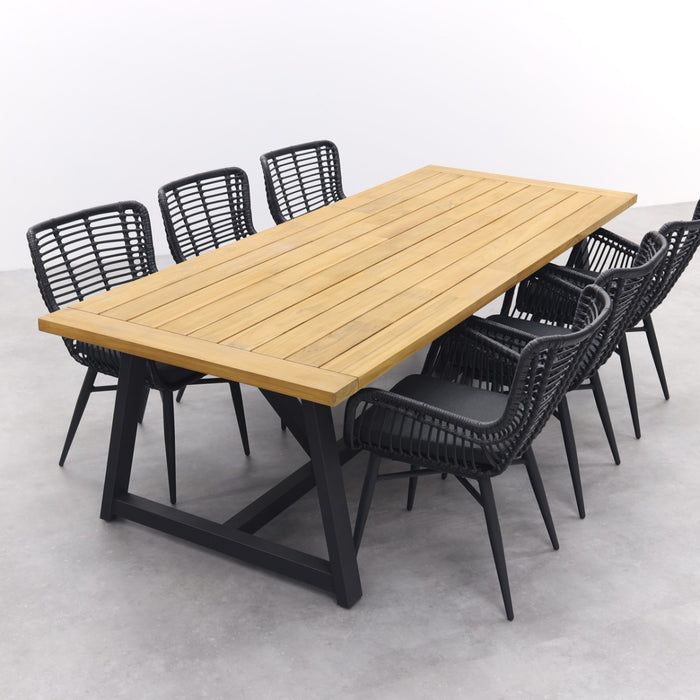 Vdgarde Jasmine black |Noah tuinset - 7-delig