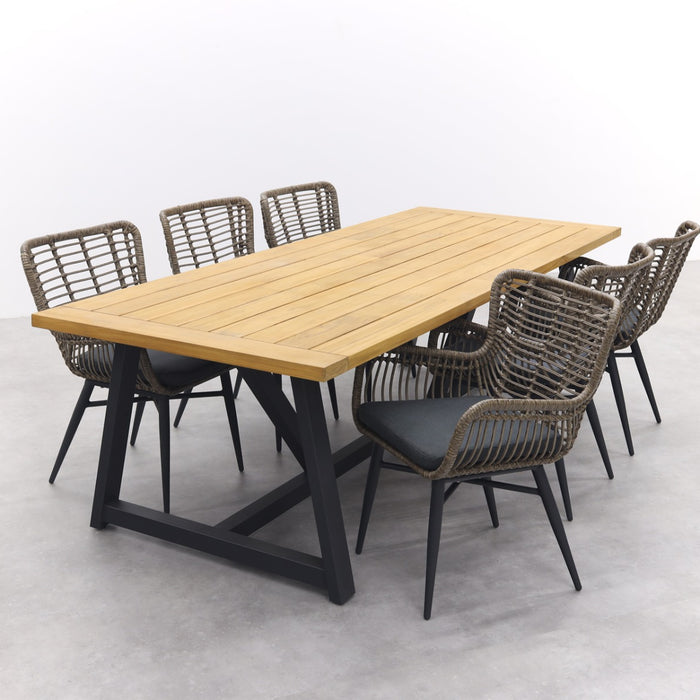 Vdgarde Jasmine natural |Noah tuinset - 7-delig