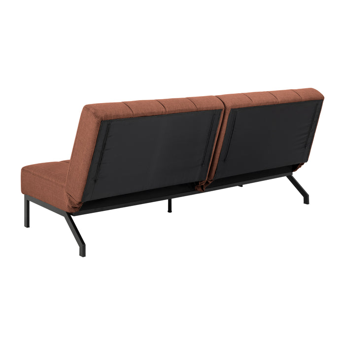 by fonQ Lines Slaapbank - Terracotta