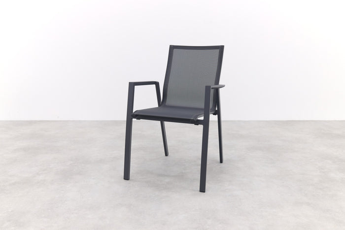 VDG Atmos stapelbare tuinstoel - Antraciet