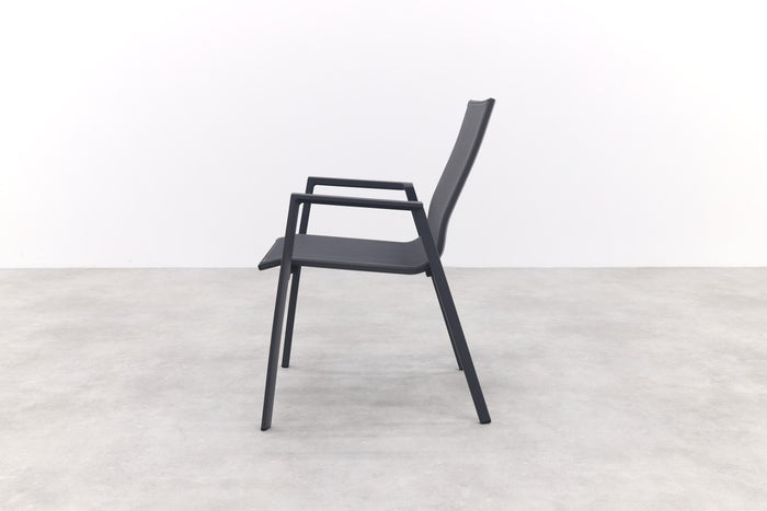 VDG Atmos stapelbare tuinstoel - Antraciet