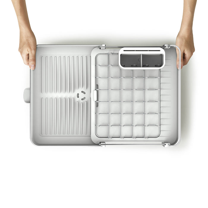 Joseph Joseph Extend Uitschuifbaar Afdruiprek - Light Stone