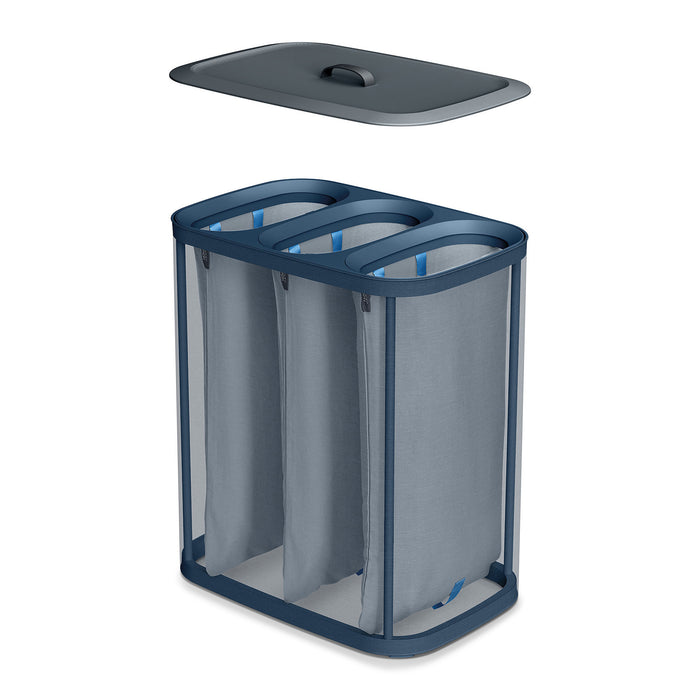 Joseph Joseph Tota Trio Wasmand 90 L - Carbon Black