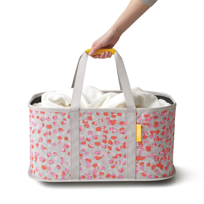 Joseph Joseph Hold-All Opvouwbare Wasmand - 35 L - Peach Blossom