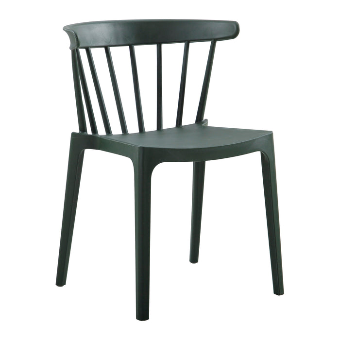 Woood Bliss Spijlenstoel - Army Groen