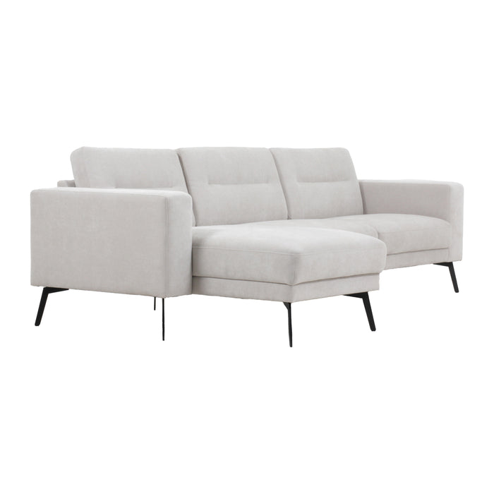 by fonQ Lewis Hoekbank met Chaise Longue Links - Wind