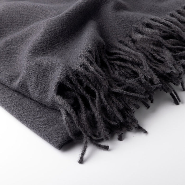 Dutch Decor plaid JOSE - 140x180 cm Charcoal Gray