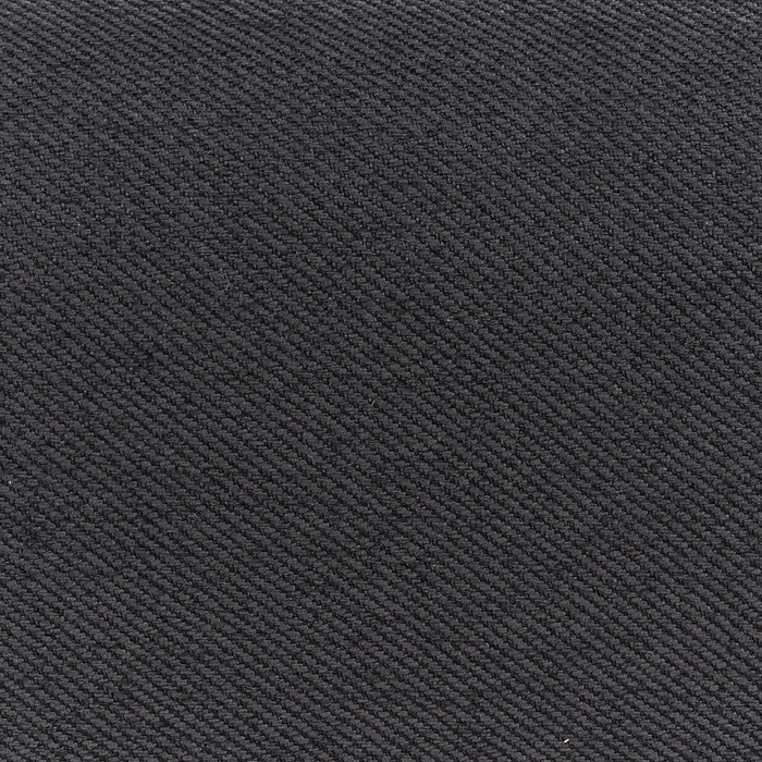 Beliani - LOEN - Driezitsbank - Zwart - Polyester