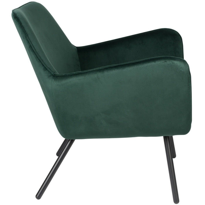 Puur - Berg fauteuil velvet groen