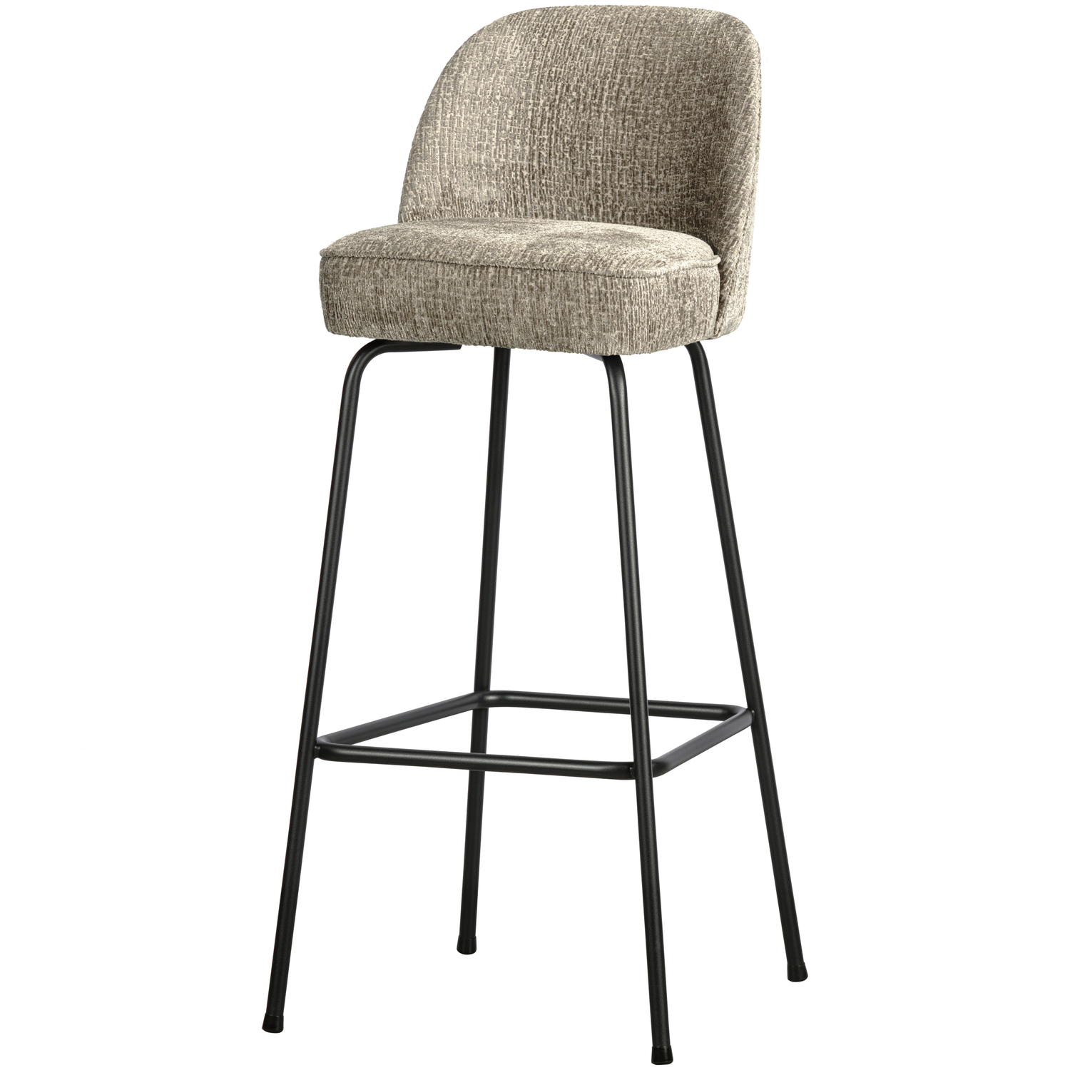 WOOOD Vogue Barkruk H 103 cm - Polyester - Wheatfield