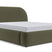NADUVI Collection Philipa Bedframe - 140 x 200 cm - Fluweel - Olijfgroen