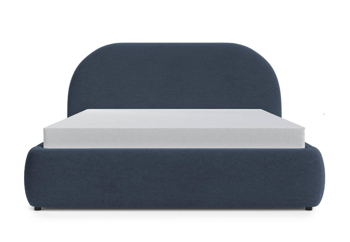 NADUVI Collection Philipa Bedframe - 180 x 200 cm - Fluweel - Blauw