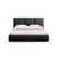 Windsor & Co Horizon Bedframe met Opbergvak - 180 x 200 cm - Fluweel - Donkergrijs