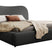 NADUVI Collection Sombala Bedframe - 180 x 200 cm - Grafiet