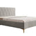 NADUVI Collection Ticaro Bedframe - 160 x 200 cm - Crème