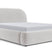NADUVI Collection Philipa Bedframe - 180 x 200 cm - Fluweel - Lichtgrijs