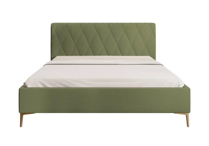 NADUVI Collection Ticaro Bedframe - 160 x 200 cm - Olijfgroen