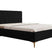 NADUVI Collection Ticaro Bedframe - 140 x 200 cm - Zwart