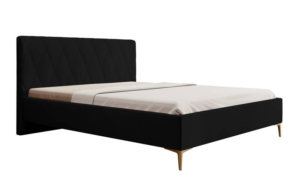 NADUVI Collection Ticaro Bedframe - 140 x 200 cm - Zwart