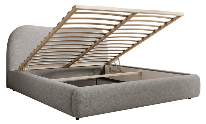 NADUVI Collection Sombala Bedframe - 160 x 200 cm - Donkergrijs