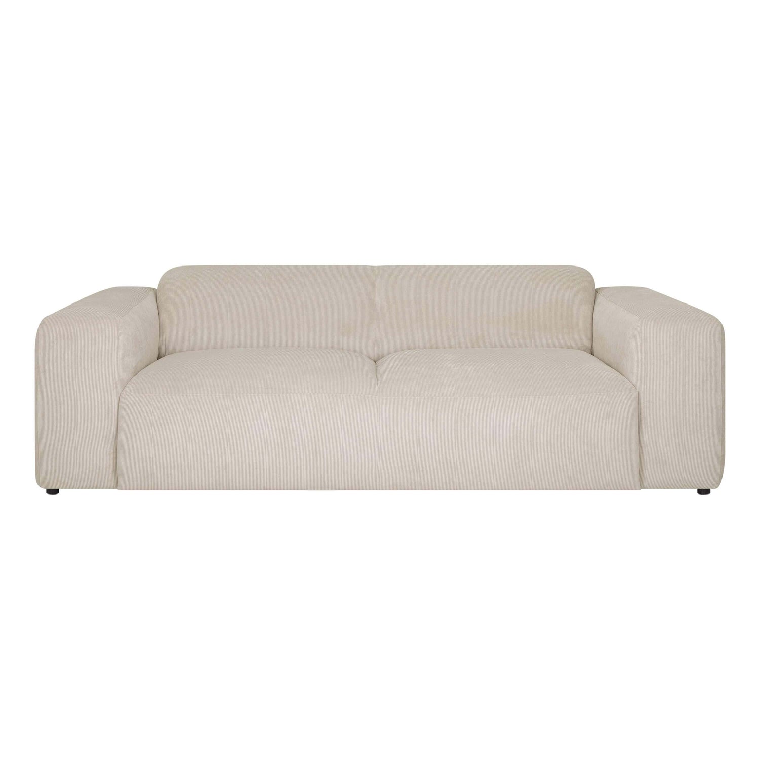 by fonQ Wonder 3-zitsbank - Rib - Beige