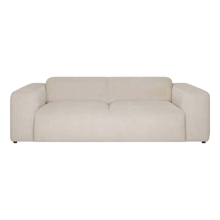 by fonQ Wonder 3-zitsbank - Rib - Beige