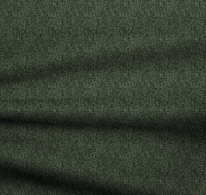 Slaapbank met matras in olijfgroen weefsel 140cm