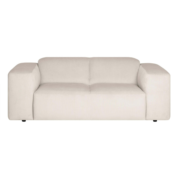 by fonQ Wonder 2-zitsbank  - Rib - Crème