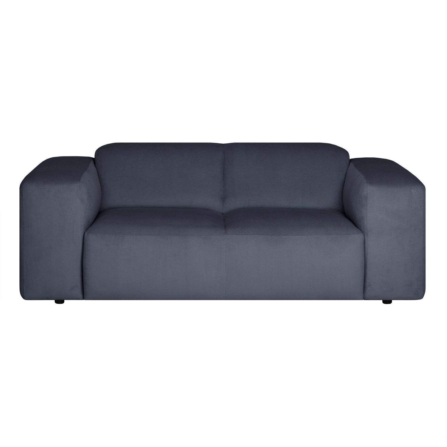 by fonQ Wonder 2-zitsbank  - Rib - Blauwgrijs