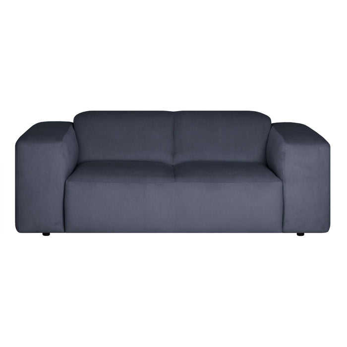 by fonQ Wonder 2-zitsbank  - Rib - Blauwgrijs