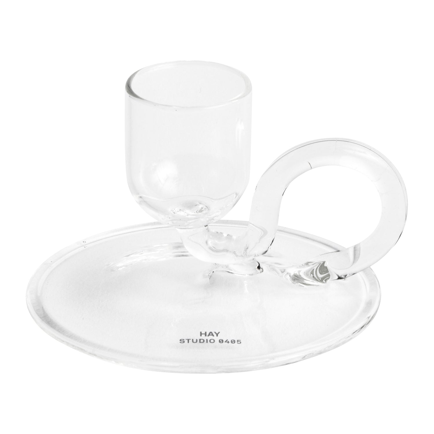 HAY Tiny Kandelaar - Curved Clear