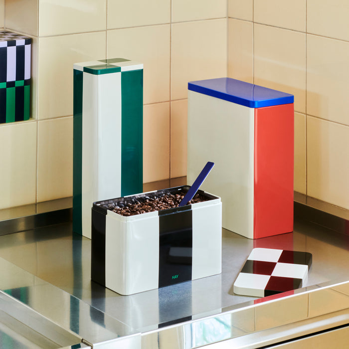 HAY Tin Voorraadblik Small - Green / Blue