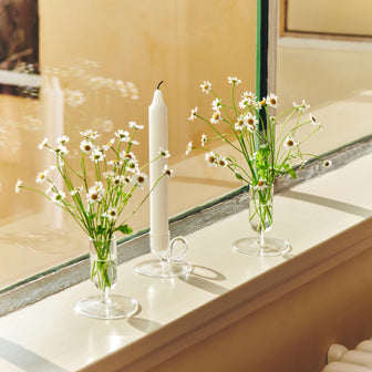 HAY Tiny Kandelaar - Curved Clear