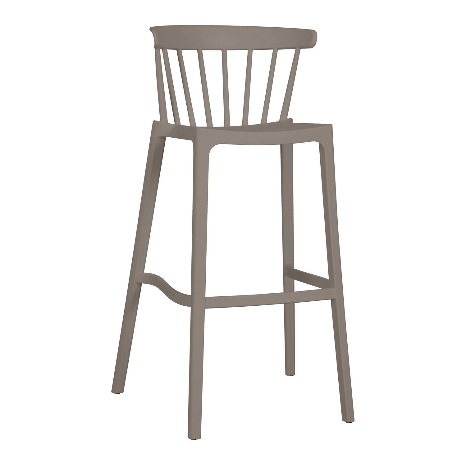 Woood Bliss Barkruk - Taupe