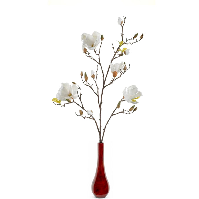 Easyplants Kunst Magnolia Tak Crème 105 Cm