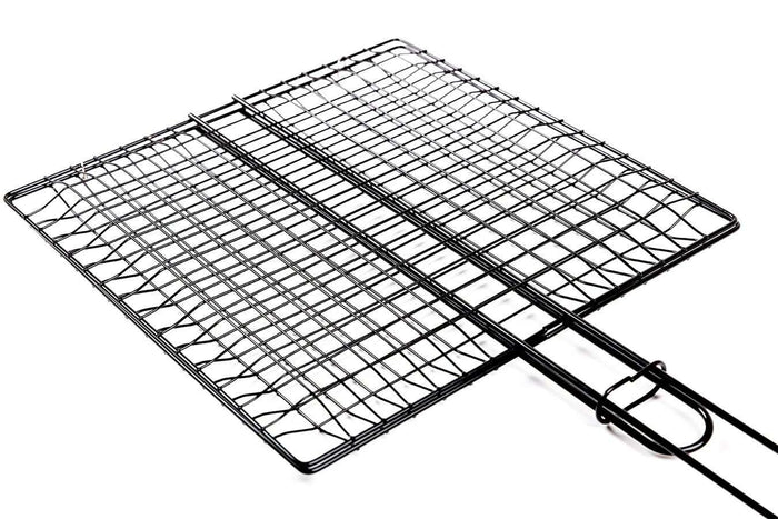 Buccan BBQ - Handbare Grillrooster voor vlees en vis