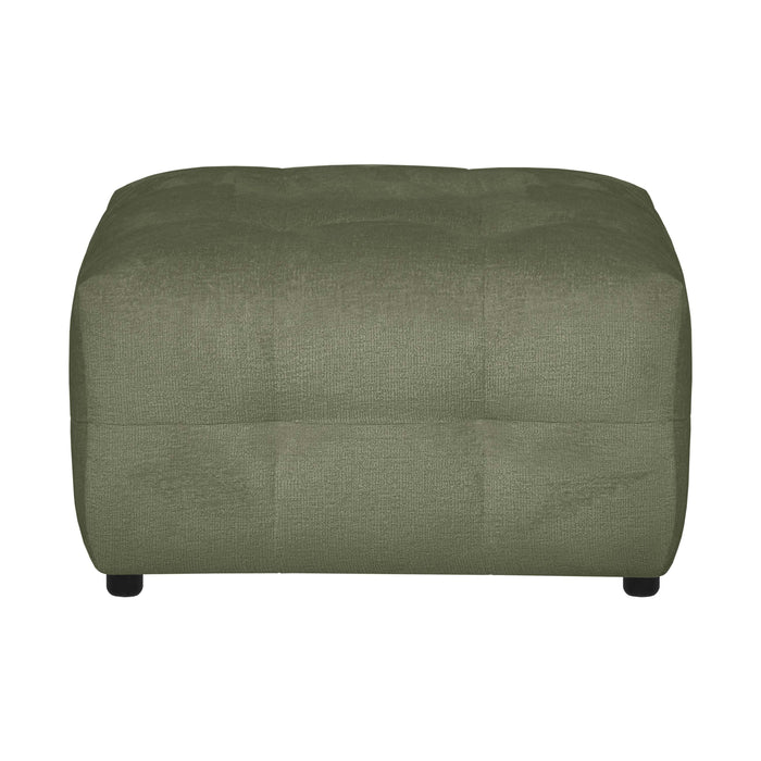 by fonQ Mush Hocker - Chenille - Groen