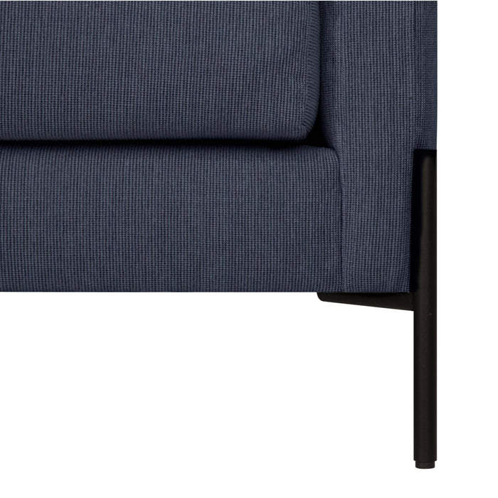 by fonQ Lunge Hoekbank Links - Donkergrijs